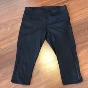 Lululemon leggings with mesh detail